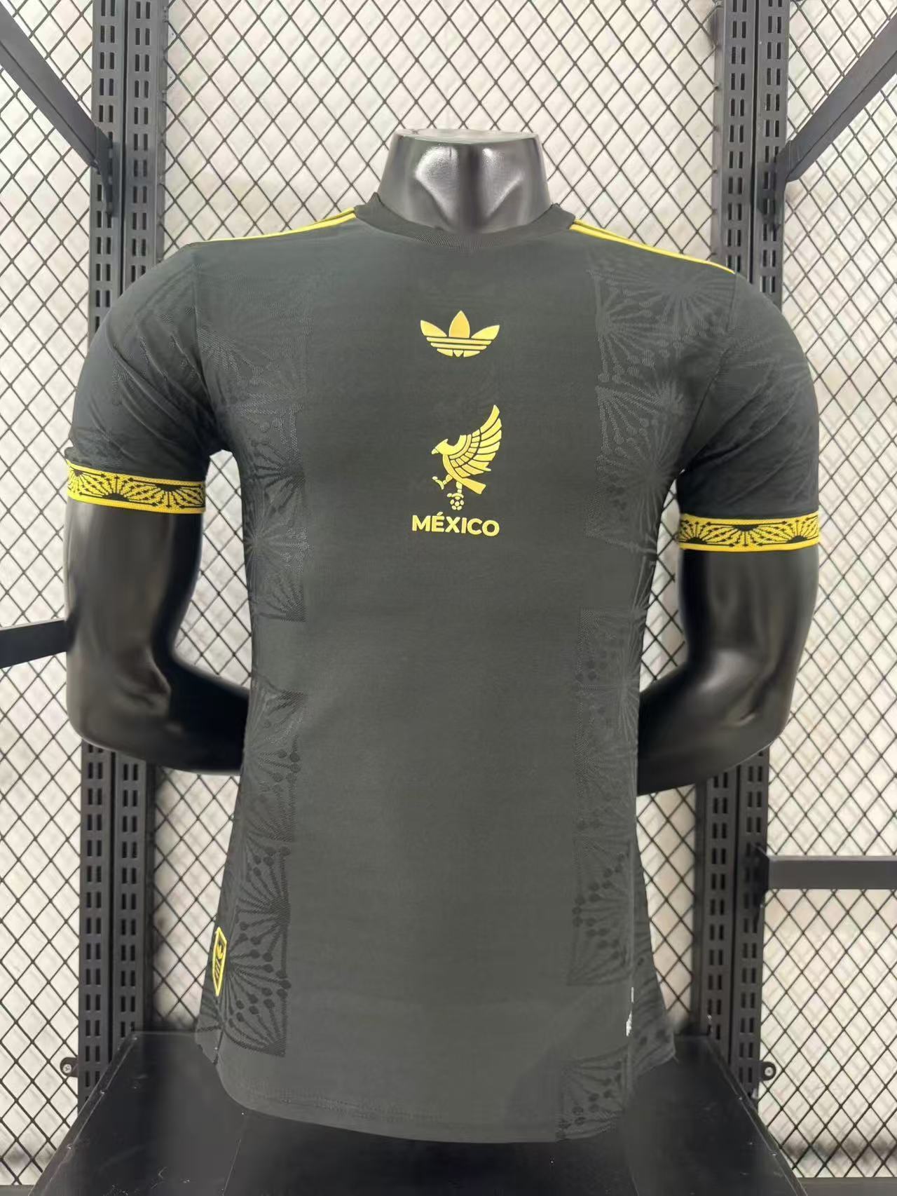 ⭐חולצת מקסיקו שחורה – מהדורה יוקרתית