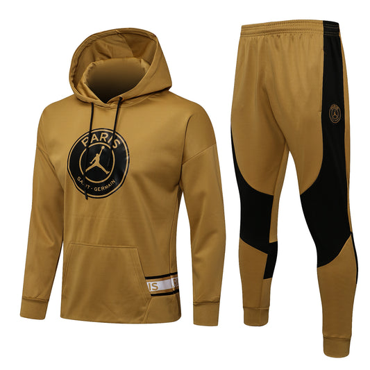 Jordan x Paris Saint-Germain – צבע זהב יוקרתי חליפת אימון