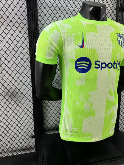 💛⚡ברצלונה 24/25 – חולצת חוץ שנייה בניאון מחשמל