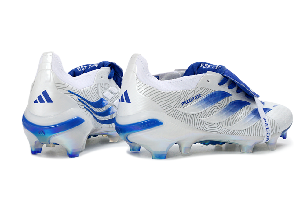 Adidas Predator Accuracy FG – White Blue Edition - נעלי אדידס