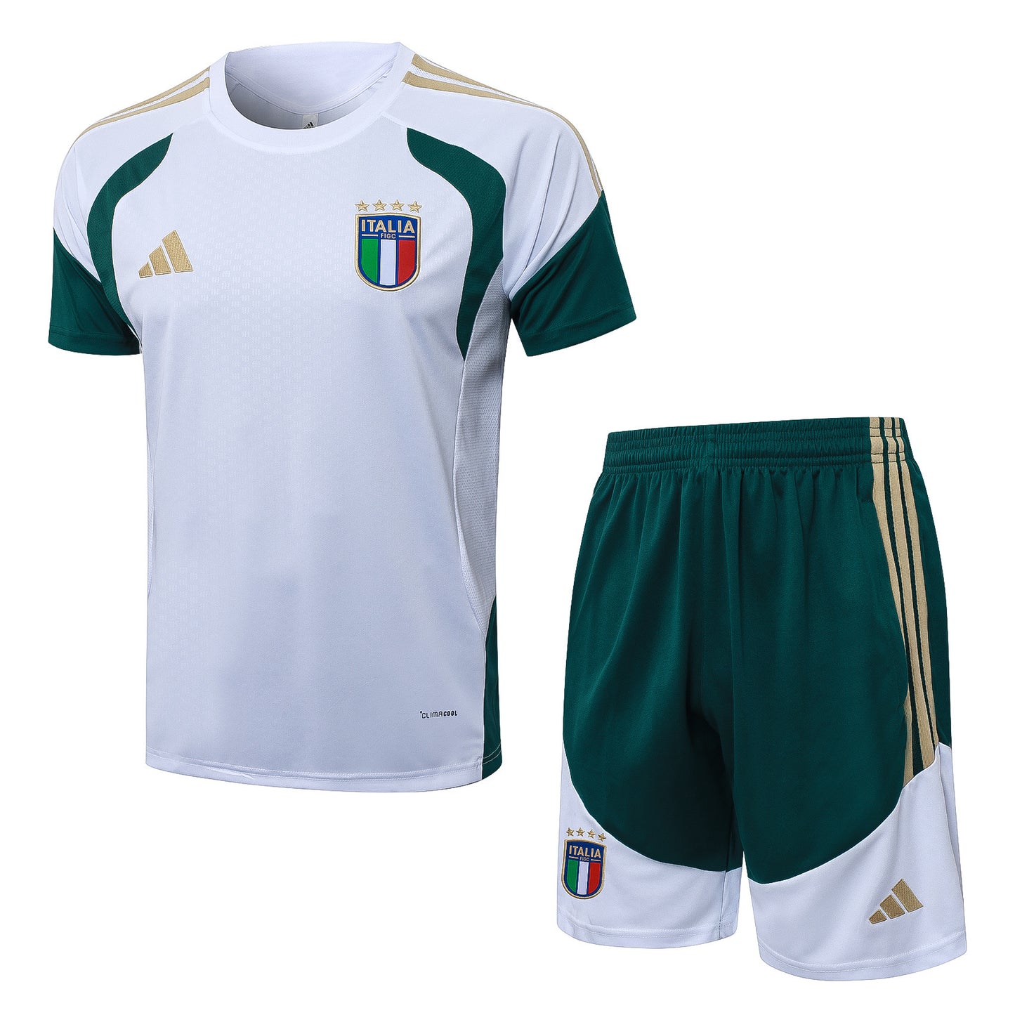 Italy - חליפה קצרה נבחרת איטליה לבנה עונת 2026/2027