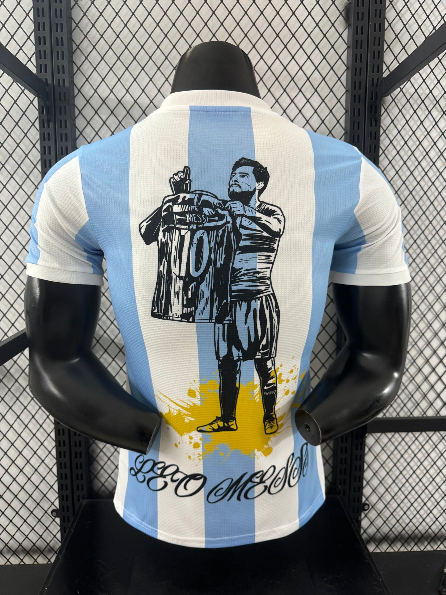 חולצת ארגנטינה מהדורה מיוחדת – La Pulga 2025/26 עיצוב מרהיב שמוקדש לליאו מס