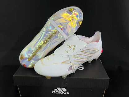 adidas Predator Accuracy FG Signature Edition – White / Gold - נעליי אדידס
