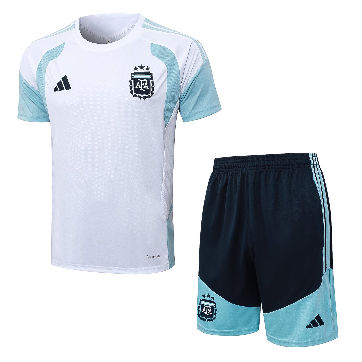 חליפה קצרה נבחרת ארגנטינה לבנה עונת 2026/2027