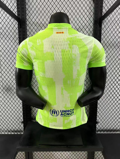 💛⚡ברצלונה 24/25 – חולצת חוץ שנייה בניאון מחשמל