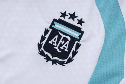 חליפה קצרה נבחרת ארגנטינה לבנה עונת 2026/2027